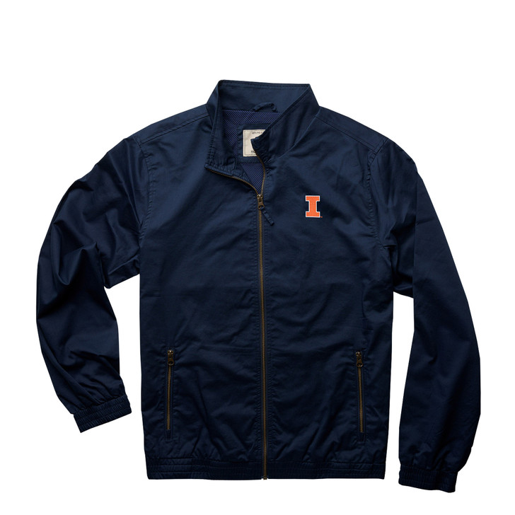 Illinois Fighting Illini Oceanside Full-Zip Jacket - Navy