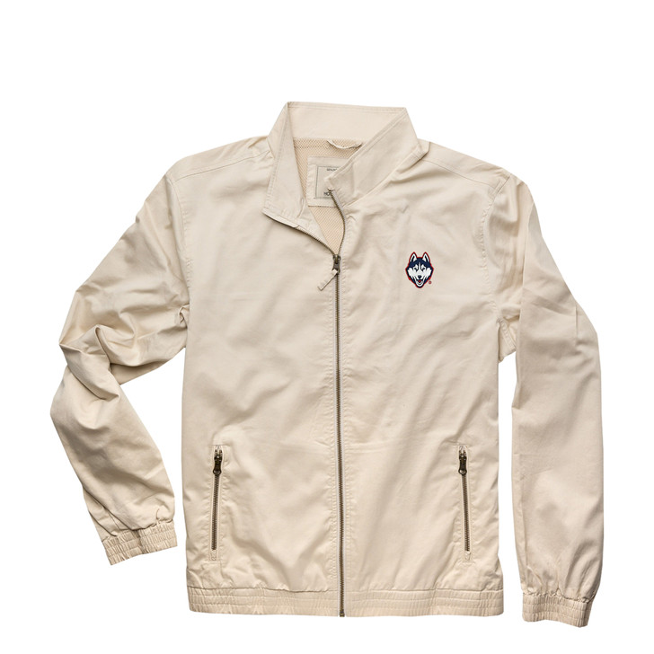 UConn Huskies Oceanside Full-Zip Jacket - Sand