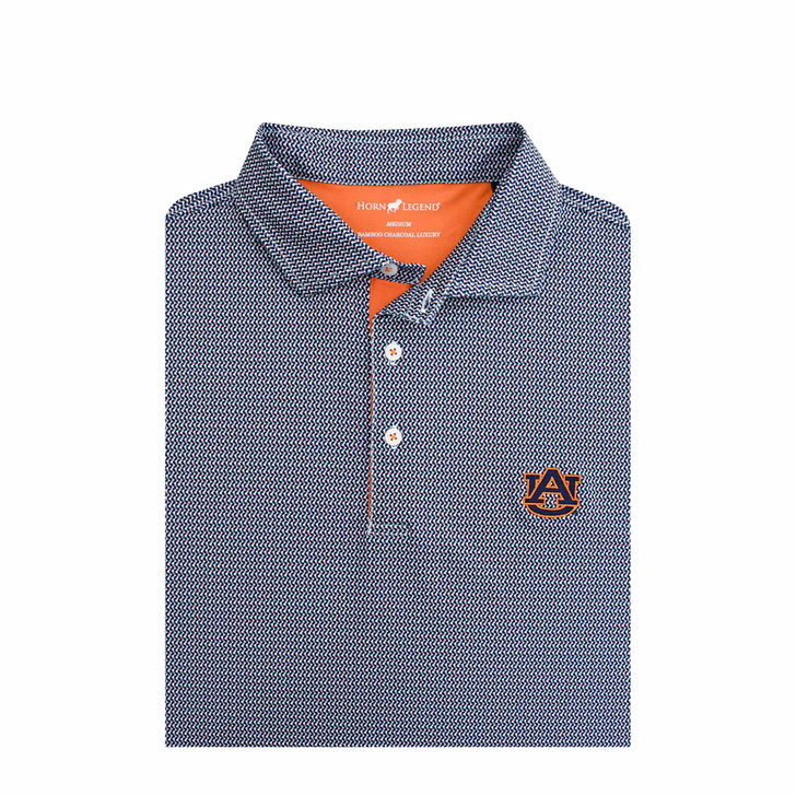 Auburn Tigers Ripple Polo - Navy