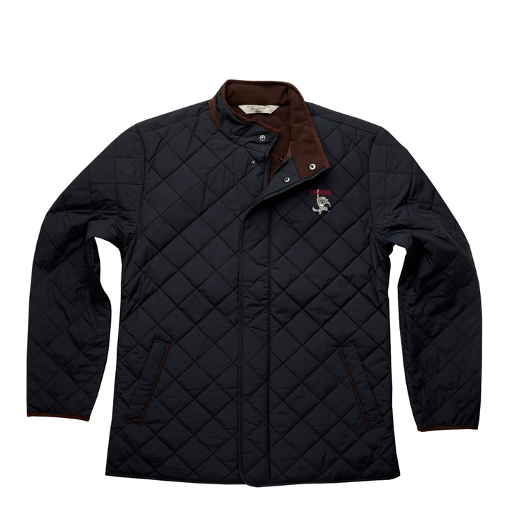 Cincinnati Bearcats Vintage Hanging Bearcat Aspen Quilted Jacket - Black