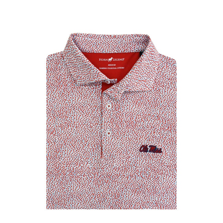 Ole Miss Cheerdrop Polo - Red