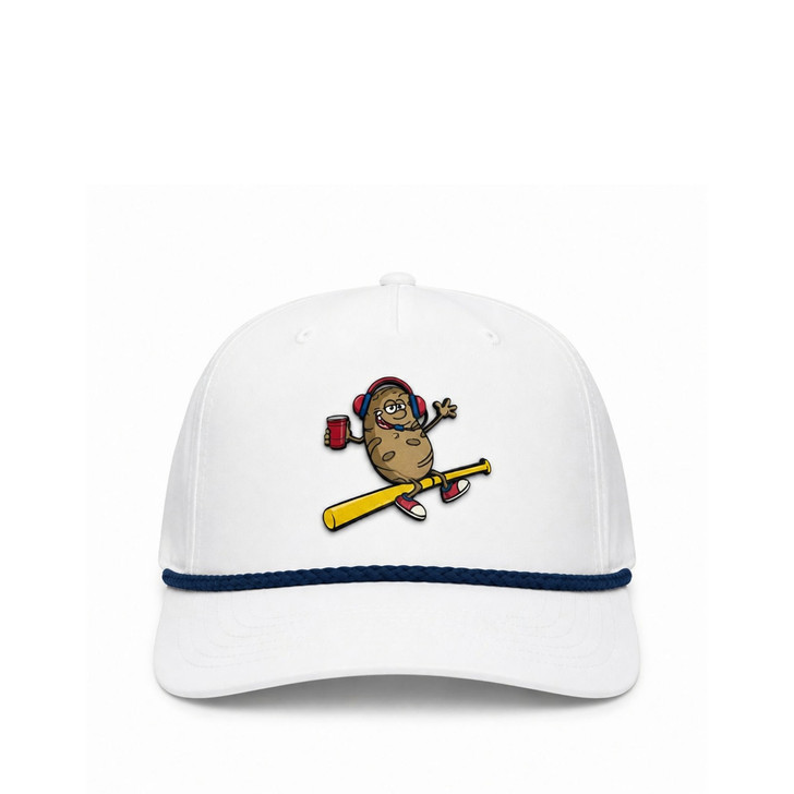 MPW Digital Potato Bat Hat - White
