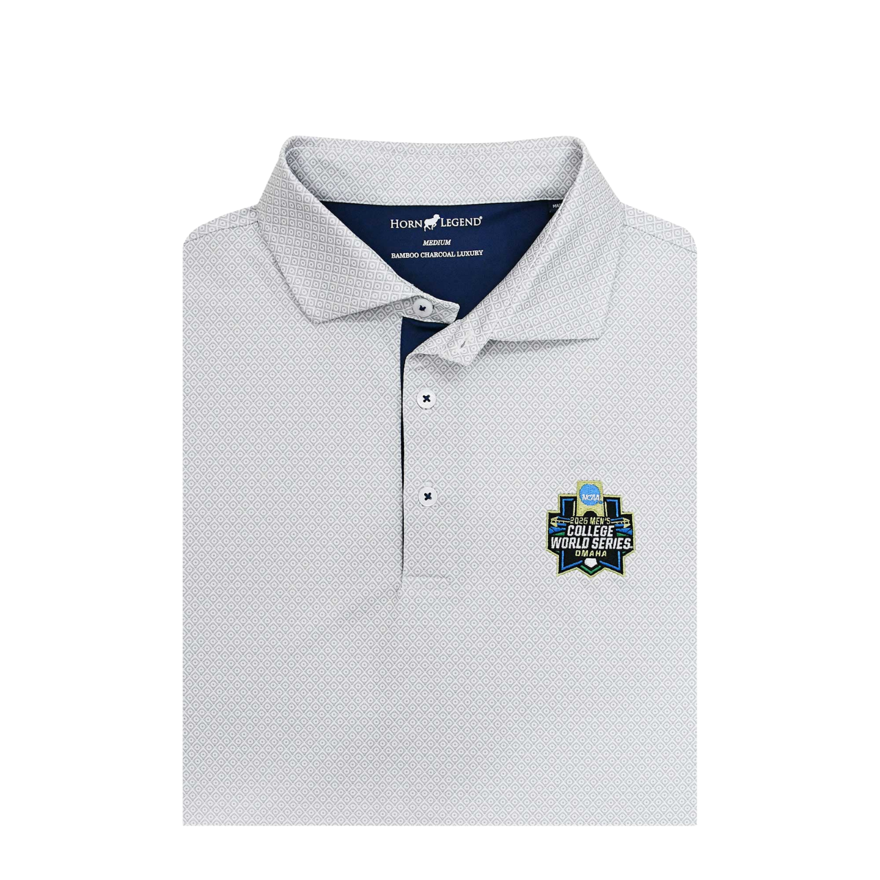 CWS light patterned polo