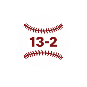13-2 embroidered baseball detail