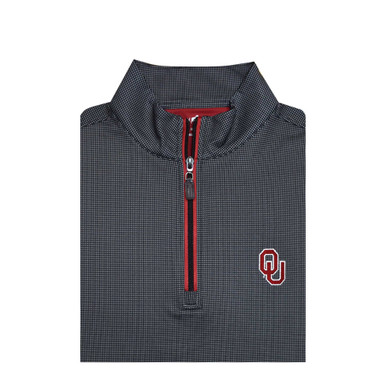 Oklahoma Sooners SEC Black Shepherd PrestigeZip Pullover