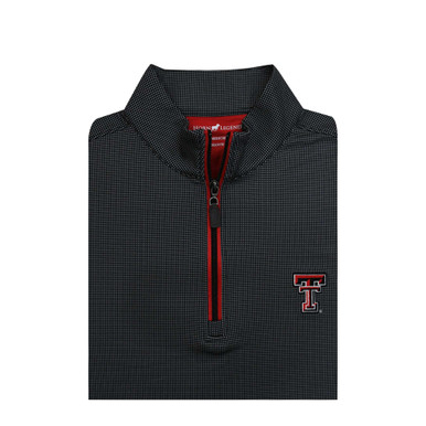 Texas Tech Red Raiders Black Shepherd PrestigeZip Pullover