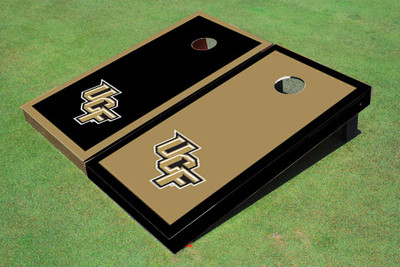 University Of Central Florida Alternating Border Cornhole Boards University Of Central Florida Alternating Border Cornhole Boards