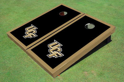 University Of Central Florida Black Matching Border Cornhole Boards University Of Central Florida Black Matching Border Cornhole Boards
