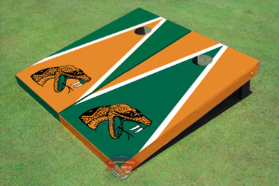 Florida Agricultural & Mechanical University Alternating Triangle Cornhole Boards