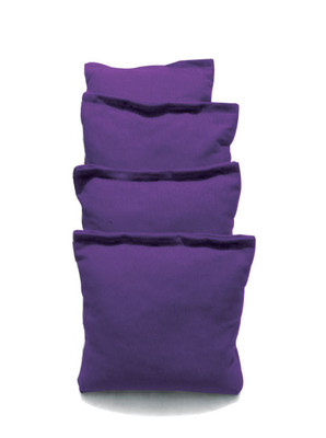 4 Purple Cornhole Bags 4 Purple Cornhole Bags