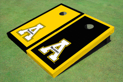 Appalachian State University "A" Alternating Border Cornhole Boards