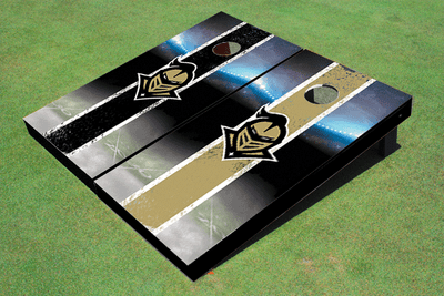 University Of Central Florida "Knightro" Field Long Strip Alternating Themed Cornhole Boards