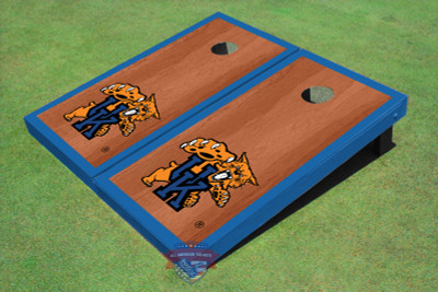 University Of Kentucky Wildcat Blue Rosewood Matching Borders Cornhole Boards