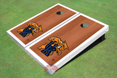 University Of Kentucky Wildcat White Rosewood Matching Borders Cornhole Boards