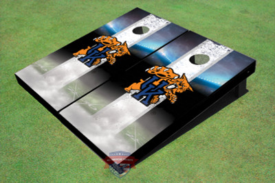 University Of Kentucky Wildcat Field Matching White Long Strip Themed Cornhole Boards