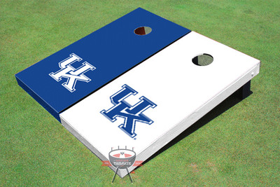 University Of Kentucky Alternating Solid Cornhole Boards University Of Kentucky Alternating Solid Cornhole Boards
