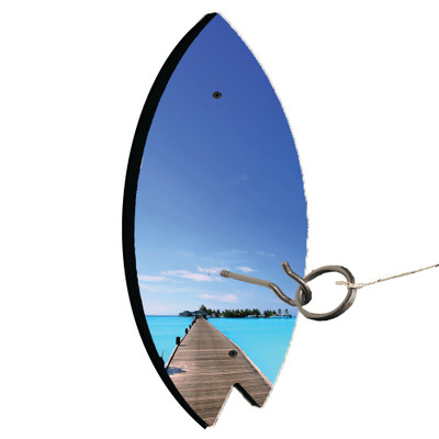Beach Dock 1 Surf Board Shape Hook and Ring Toss Lawn Game Beach Dock 1 Surf Board Shape Hook and Ring Toss Lawn Game
