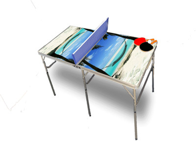 Beach Hammock 4 Portable Table Tennis Ping Pong Folding Table w/Accessories Beach Hammock 4 Portable Table Tennis Ping Pong Folding Table w/Accessories
