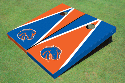 Boise State University Alternating Triangle Cornhole Boards