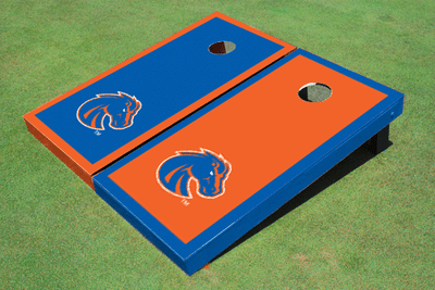 Boise State University Alternating Border Cornhole Boards