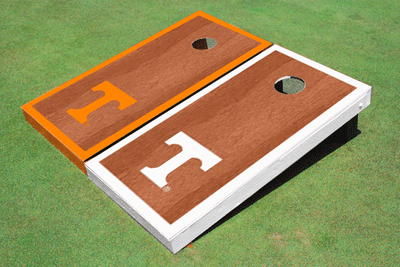 University Of Tennessee Rosewood Alternating Border Cornhole Boards
