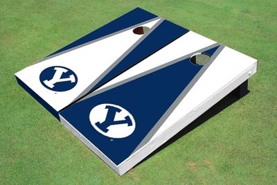 Brigham Young University BYU Alternating Triangle Cornhole Boards