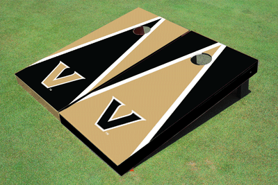 Vanderbilt University Alternating Triangle Cornhole Boards