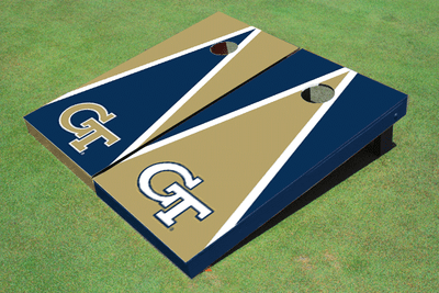 Georgia Tech Alternating Triangle Cornhole Boards