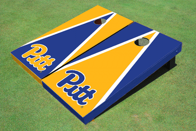 University of Pittsburgh Alternating Triangle Cornhole Boards University of Pittsburgh Alternating Triangle Cornhole Boards