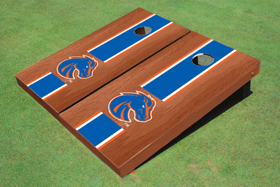 Boise State University Royal Rosewood Matching Long Strip Cornhole Boards