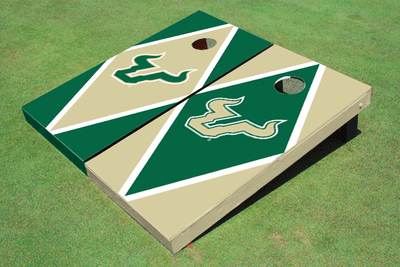 University Of South Florida Alternating Diamond Cornhole Boards