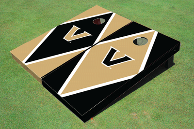 Vanderbilt University Alternating Diamond Cornhole Boards