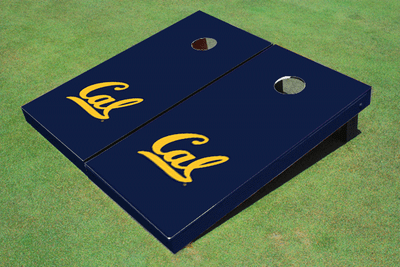 University of California Berkeley Navy Matching Solid Cornhole Boards