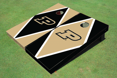 Purdue University Alternating Diamond Cornhole Boards Purdue University Alternating Diamond Cornhole Boards
