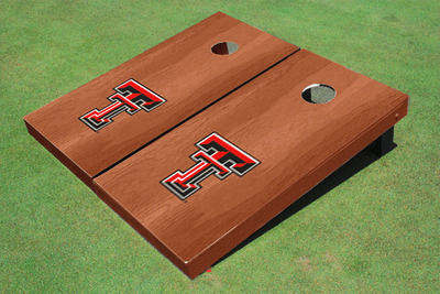 Texas Tech University Solid Rosewood Cornhole Boards