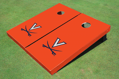 University of Virginia Orange Matching Solid Cornhole Boards