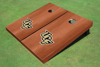 University Of Central Florida Rosewood Solid Cornhole Boards