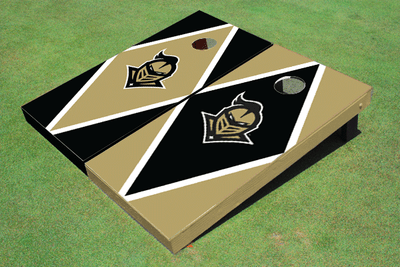 University Of Central Florida "Knightro" Alternating Diamond Cornhole Boards University Of Central Florida "Knightro" Alternating Diamond Cornhole Boards