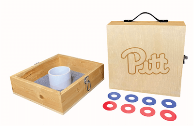 University Of Pittsburgh Engraved Square Washer Toss Set University Of Pittsburgh Engraved Square Washer Toss Set