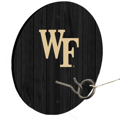 Wake Forest University Black Ring Toss Lawn Game Wake Forest University Black Ring Toss Lawn Game