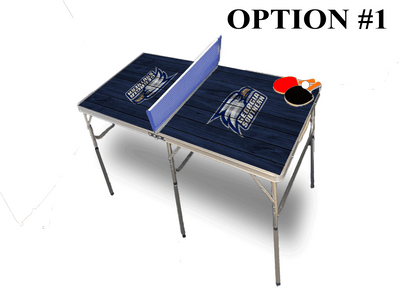 Georgia Southern University Portable Table Tennis Ping Pong Folding Table w/Accessories Georgia Southern University Portable Table Tennis Ping Pong Folding Table w/Accessories