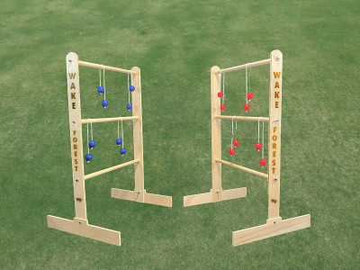 Wake Forest University Engraved Ladder Golf / Ladder Toss Lawn Game Wake Forest University Engraved Ladder Golf / Ladder Toss Lawn Game