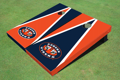 Auburn  University "Tiger Eyes" Alternating Triangle Cornhole Boards