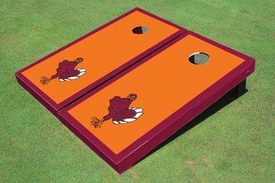Virginia Tech "HokieBird" Maroon Matching Border Cornhole Boards Virginia Tech "HokieBird" Maroon Matching Border Cornhole Boards
