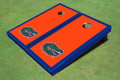 University of Florida Royal Matching Border Cornhole Boards