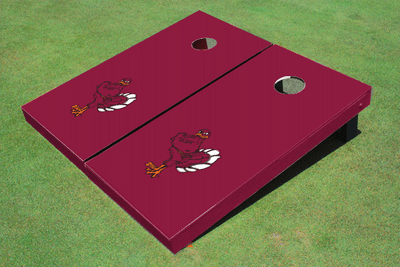 Virginia Tech "HokieBird" Maroon Matching Solid Cornhole Boards Virginia Tech "HokieBird" Maroon Matching Solid Cornhole Boards