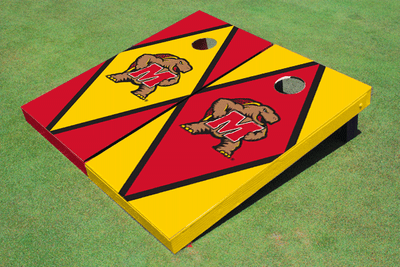 University of Maryland Alternating Diamond Cornhole Boards