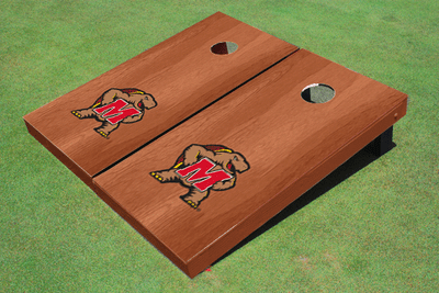 University of Maryland Solid Rosewood Cornhole Boards