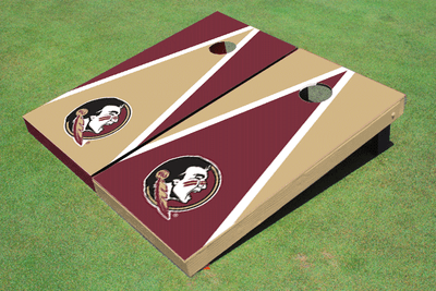 Florida State University Alternating Triangle Cornhole Boards
