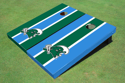 Tulane University Alternating Long Stripe Cornhole Boards Tulane University Alternating Long Stripe Cornhole Boards